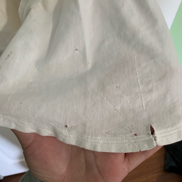 ABERCROMBIE deep V peplum top - Picture 5 of 5